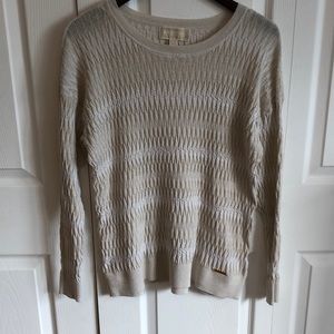 Michael Kors Sparkly Gold Light Sweater CLEARANCE